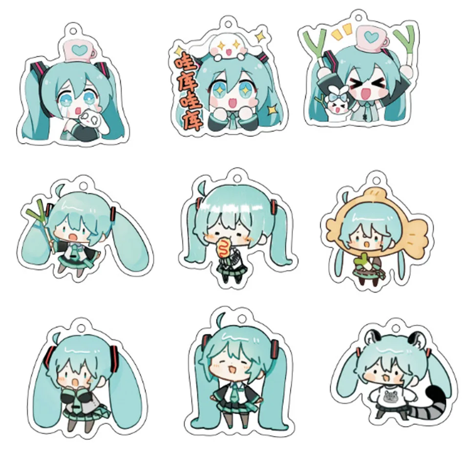 1/10pcs Hatsune Miku Acrylic Keychain Anime Cosplay Accessories Cute Cartoon Keyring Gift
1/10pcs Hatsune Miku Acrylic Keychain Anime Cosplay Accessories Cute Cartoon Keyring Gift