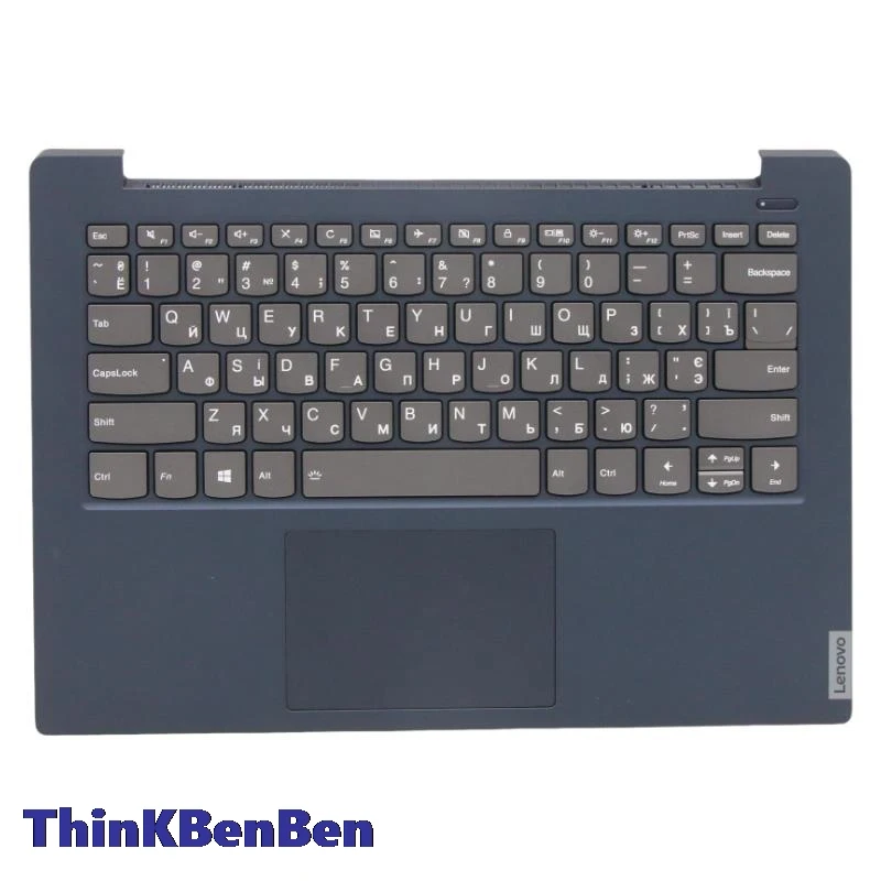 UKR Ukrainian Blue Keyboard Upper Case Palmrest Shell Cover For Lenovo Ideapad S340 14 14IWL 14API 14IIL 14IML 5CB0S18618
UKR Ukrainian Blue Keyboard Upper Case Palmrest Shell Cover For Lenovo Ideapad S340 14 14IWL 14API 14IIL 14IML 5CB0S18618