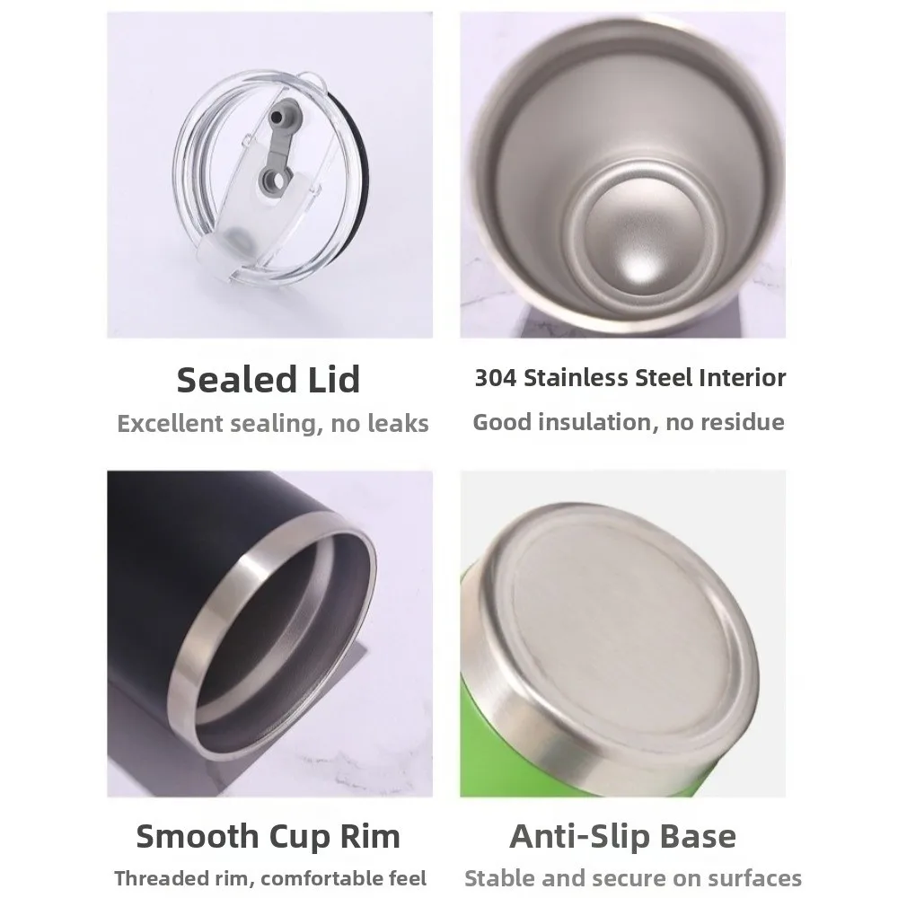304 Stainless Steel Vacuum Insulated Cup with Lid 20oz Tumbler Thermal Mug Leakproof Portable Car Thermos Cup for Cold and Hot
304 Stainless Steel Vacuum Insulated Cup with Lid 20oz Tumbler Thermal Mug Leakproof Portable Car Thermos Cup for Cold and Hot