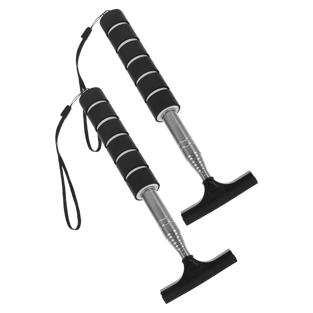 2pcs Car Window Wiper Squeegee Cleaning Tool Telescopic Design Longlasting Durable Glass Cleaner Multifunctional Household Use
2pcs Car Window Wiper Squeegee Cleaning Tool Telescopic Design Longlasting Durable Glass Cleaner Multifunctional Household Use