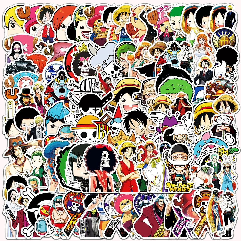 10/30/50/100pcs One Piece Anime Stickers Cool Cartoon Luffy Chopper Sticker Skateboard Phone Notebook Classic Manga Decals
10/30/50/100pcs One Piece Anime Stickers Cool Cartoon Luffy Chopper Sticker Skateboard Phone Notebook Classic Manga Decals