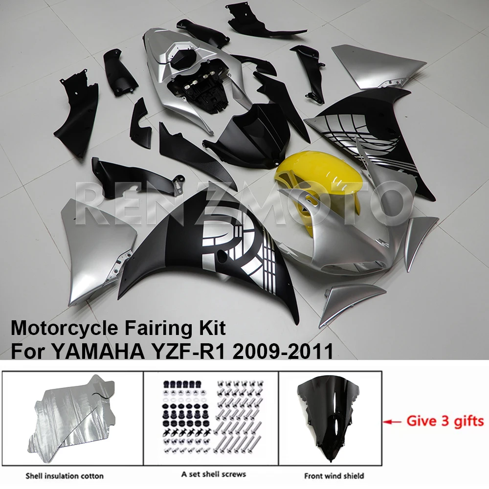Y1009-105a Motorcycle Fairing Set Body Kit Plastic For YAMAHA YZF-R1 2009-2011 Accessories ABS Injection Bodywork
Y1009-105a Motorcycle Fairing Set Body Kit Plastic For YAMAHA YZF-R1 2009-2011 Accessories ABS Injection Bodywork