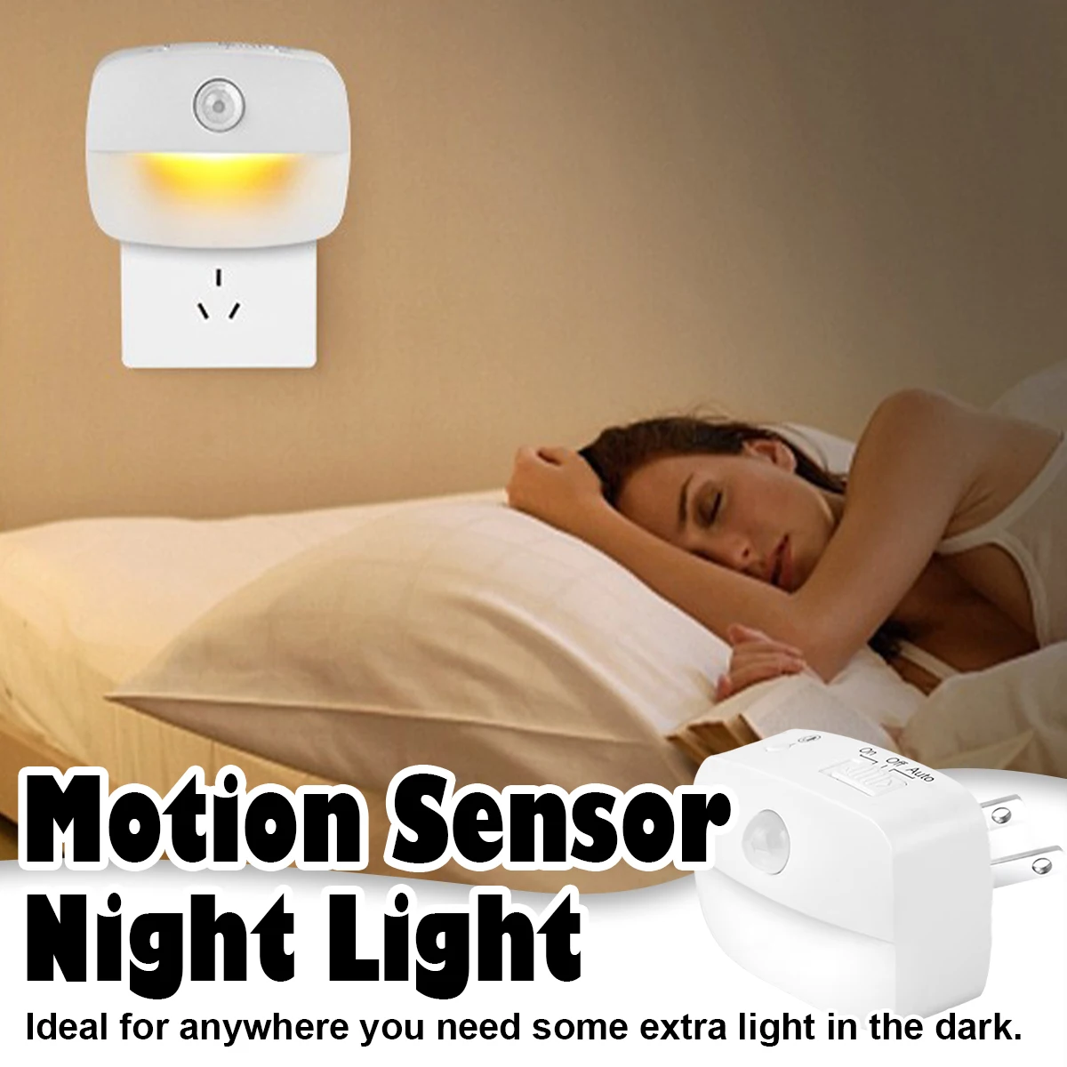 Portable Led Night Light Motion Sensor Lamp Bedroom Warmer Bed Mini Automatic Eu-plug Sleeping Night-light Nightlight Warm-white
Portable Led Night Light Motion Sensor Lamp Bedroom Warmer Bed Mini Automatic Eu-plug Sleeping Night-light Nightlight Warm-white