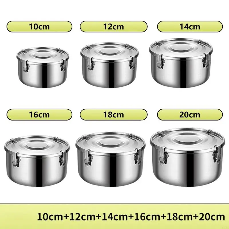 Practical Sturdy Stainless Steel Box Portable Accessory for Enthusiasts and Office Supplies Lunches Storage C5AD
Practical Sturdy Stainless Steel Box Portable Accessory for Enthusiasts and Office Supplies Lunches Storage C5AD