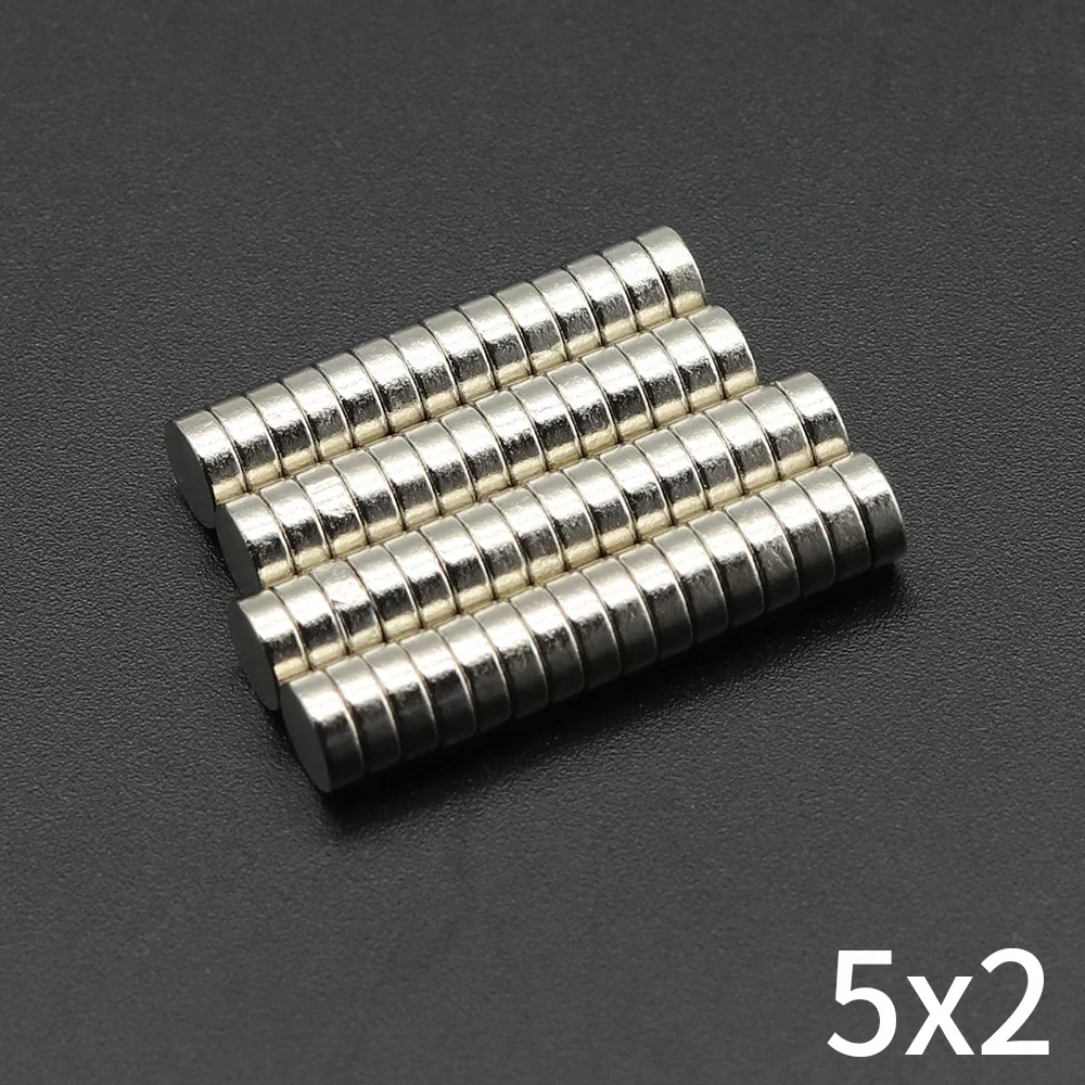 5x2mm N35 Super Powerful Neodymium Magnet Round Magnets NdfeB Strong Permanent Magnetic imanes Refrigerator Magnets 5*2
5x2mm N35 Super Powerful Neodymium Magnet Round Magnets NdfeB Strong Permanent Magnetic imanes Refrigerator Magnets 5*2