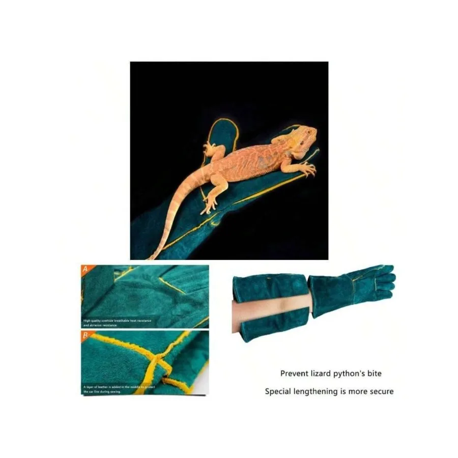 【New Arrival】Long Anti-Bite Reptile Gloves, Durable Protection for Lizard and Snake Handling
【New Arrival】Long Anti-Bite Reptile Gloves, Durable Protection for Lizard and Snake Handling