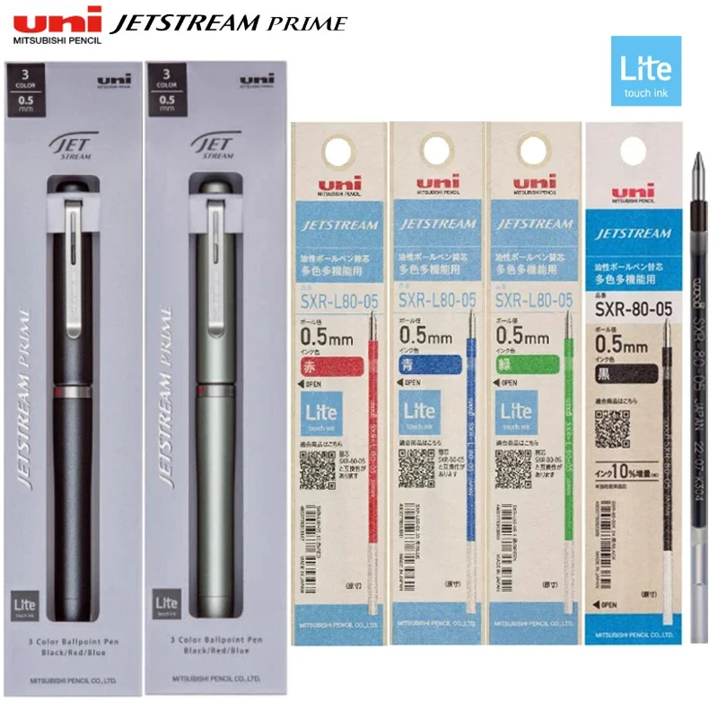UNI Jetstream Prime Metal 3-Color Ballpoint Pen,0.5Silent Rotating Mechanism,Light-Feel Low Viscosity Ink Executive Business Pen
UNI Jetstream Prime Metal 3-Color Ballpoint Pen,0.5Silent Rotating Mechanism,Light-Feel Low Viscosity Ink Executive Business Pen