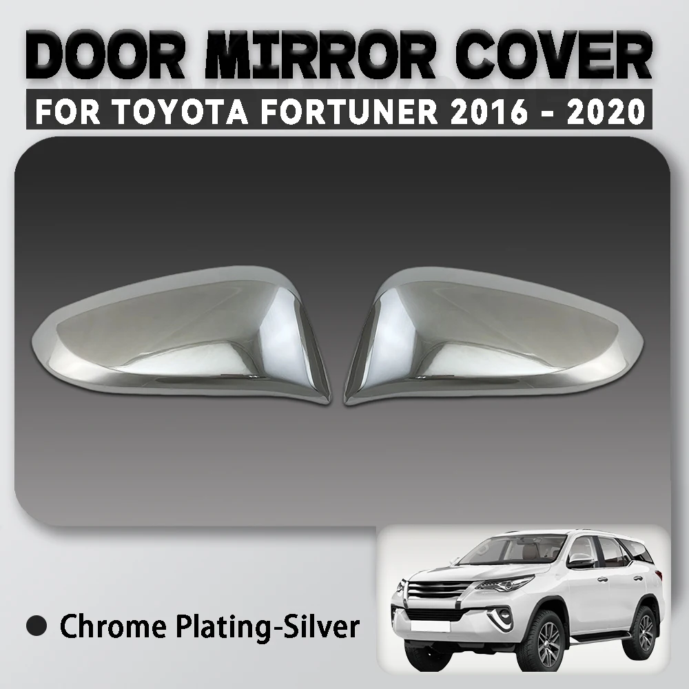 For Toyota Fortuner 2016 - 2020 Abs Silver Black and Carbon Fiber Car Door Mirror Cover Trim Car Accessories Exterior Decorate
For Toyota Fortuner 2016 - 2020 Abs Silver Black and Carbon Fiber Car Door Mirror Cover Trim Car Accessories Exterior Decorate