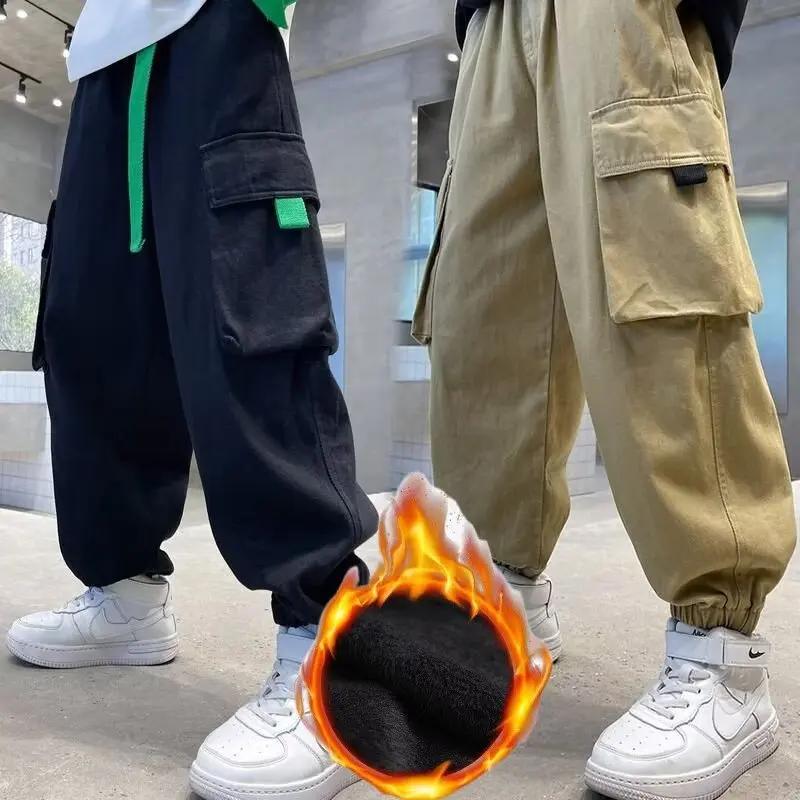 Boys' Pants Spring and Autumn New Plush Children's Workwear Pants Spring and Autumn Mid Size Children's Cool Casual Pants
Boys' Pants Spring and Autumn New Plush Children's Workwear Pants Spring and Autumn Mid Size Children's Cool Casual Pants