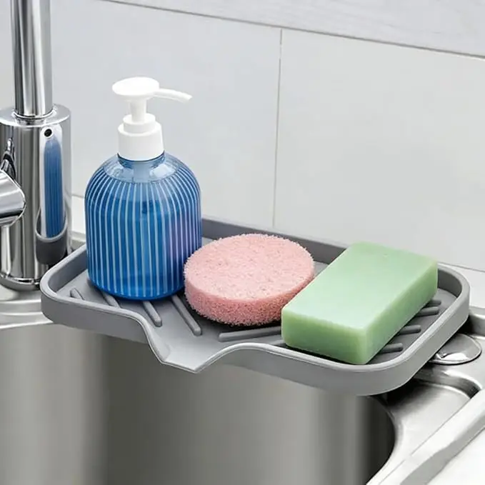 1PC large account Grey Silicone Coaster Storage Rack- Waterproof Draining Soap Mat, Ideal for Toilet Cup & Bathroom, Kitchen Use
1PC large account Grey Silicone Coaster Storage Rack- Waterproof Draining Soap Mat, Ideal for Toilet Cup & Bathroom, Kitchen Use