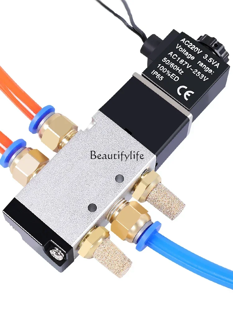 B B Air-Operated Solenoid Valve 24V Electronic 220V Cylinder 12V Reversing Control Valve
B B Air-Operated Solenoid Valve 24V Electronic 220V Cylinder 12V Reversing Control Valve