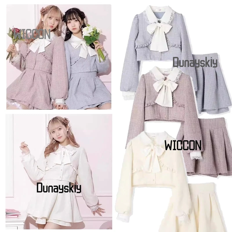 Jirai Kei Japanese Noemieeee Women Costumes Blue Pink White Sweet Lace Lace Shorts Long Sleeved Top Set Daily Kawaii
Jirai Kei Japanese Noemieeee Women Costumes Blue Pink White Sweet Lace Lace Shorts Long Sleeved Top Set Daily Kawaii