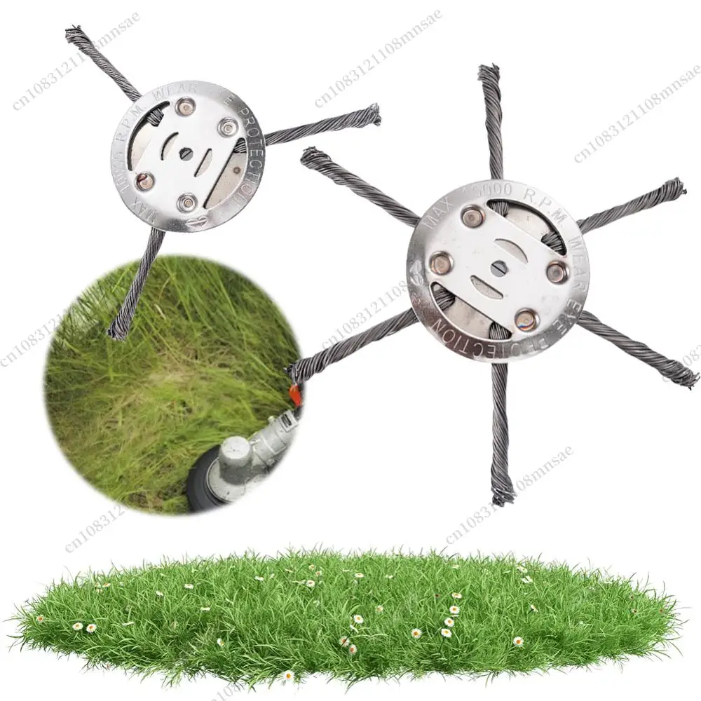Lawn Mower Head Steel Wire Grass Trimmer Head String Trimmer Replacement Head Wired Trimmer Blade for Lawn Mower Edging Tray
Lawn Mower Head Steel Wire Grass Trimmer Head String Trimmer Replacement Head Wired Trimmer Blade for Lawn Mower Edging Tray
