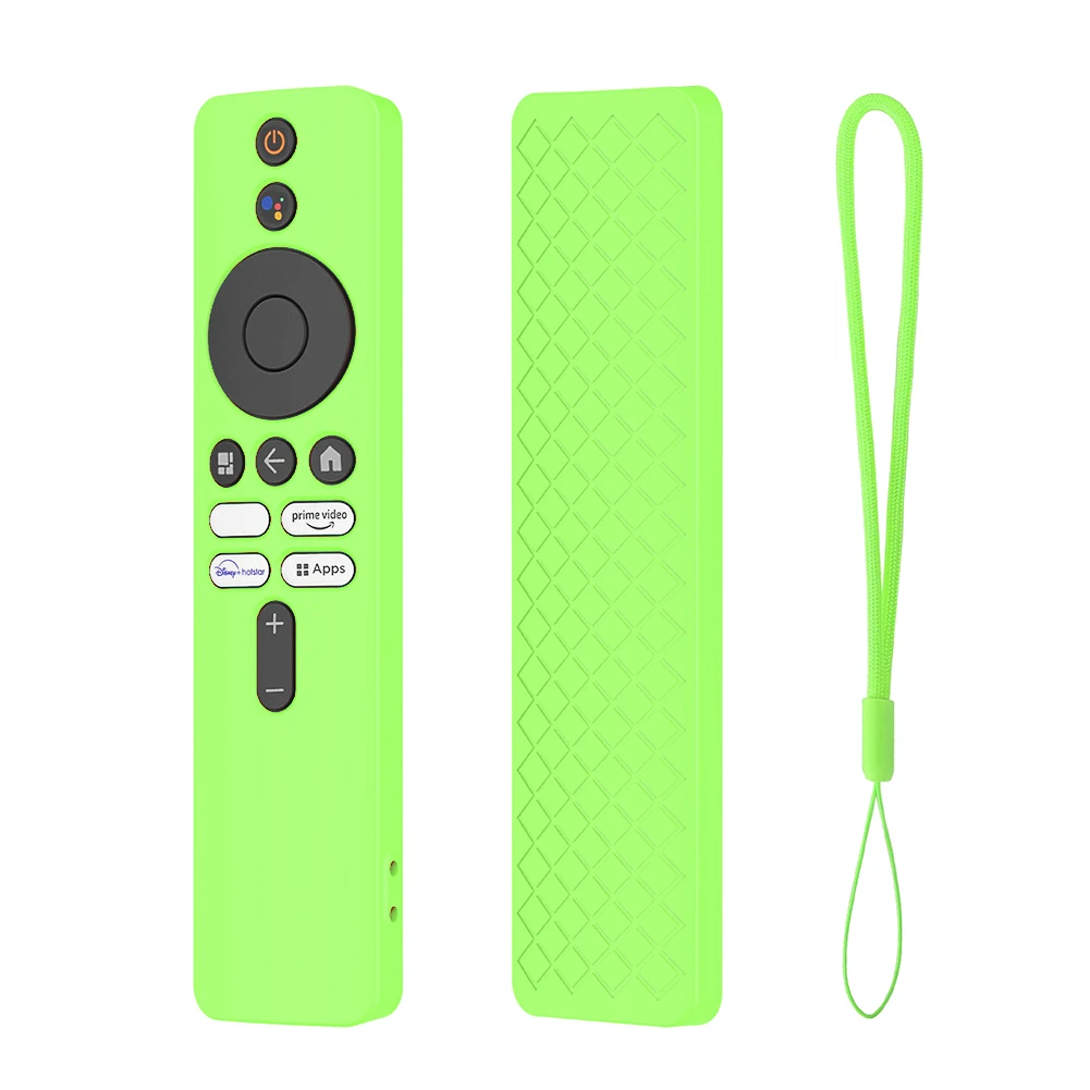 Protective Cover Silicone Remote Control Covers with Lanyard Shockproof Anti-Slip Accessories for Xiaomi 4K TV MiBoX 2nd Gen
Protective Cover Silicone Remote Control Covers with Lanyard Shockproof Anti-Slip Accessories for Xiaomi 4K TV MiBoX 2nd Gen