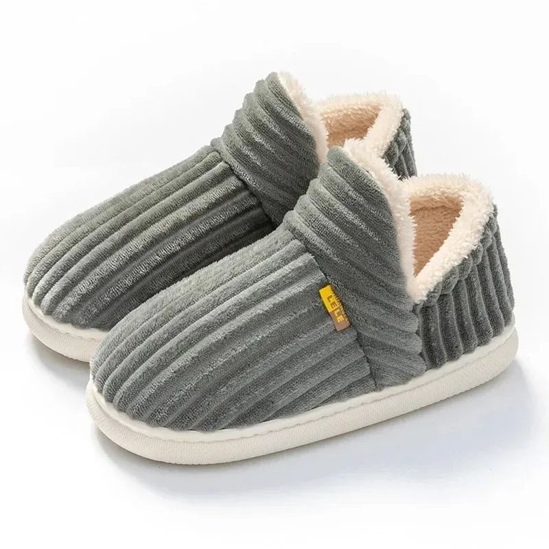 Winter Couple Style Concise Solid Color Wrap Heels Plush Slippers Non-slip Warm Flip Flops Women Men Home Casual Cotton Shoes
Winter Couple Style Concise Solid Color Wrap Heels Plush Slippers Non-slip Warm Flip Flops Women Men Home Casual Cotton Shoes