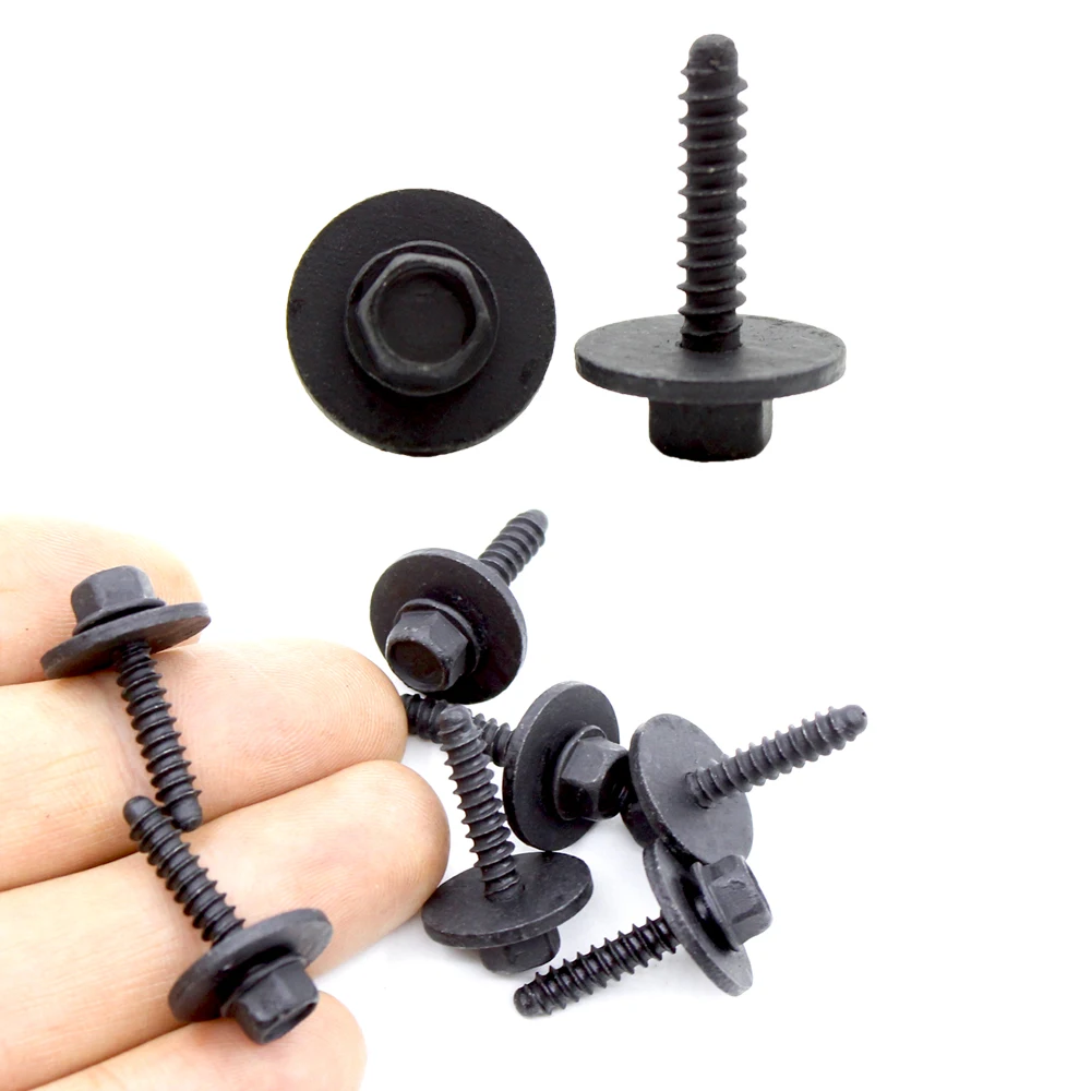 4x18mm 4x23mm Screw Hex Bolts With Gasket Rivets For Cadillac Buick Roewe Opel Chevrolet Engine Guard Plate Fastening Screws
4x18mm 4x23mm Screw Hex Bolts With Gasket Rivets For Cadillac Buick Roewe Opel Chevrolet Engine Guard Plate Fastening Screws