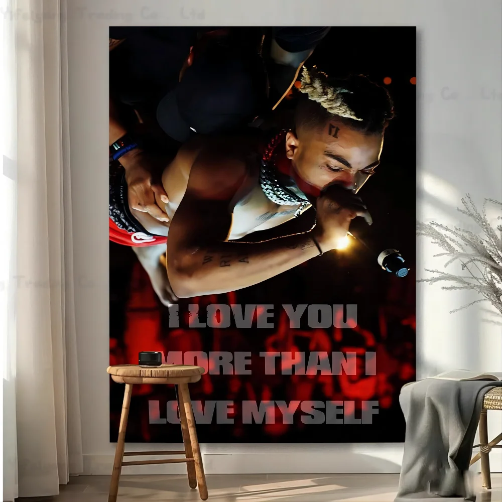 X-XXXTENTACION Hot Rapper Cartoon Tapestry Hippie Flower Wall Carpets Dorm Decor Art Home Decor
X-XXXTENTACION Hot Rapper Cartoon Tapestry Hippie Flower Wall Carpets Dorm Decor Art Home Decor