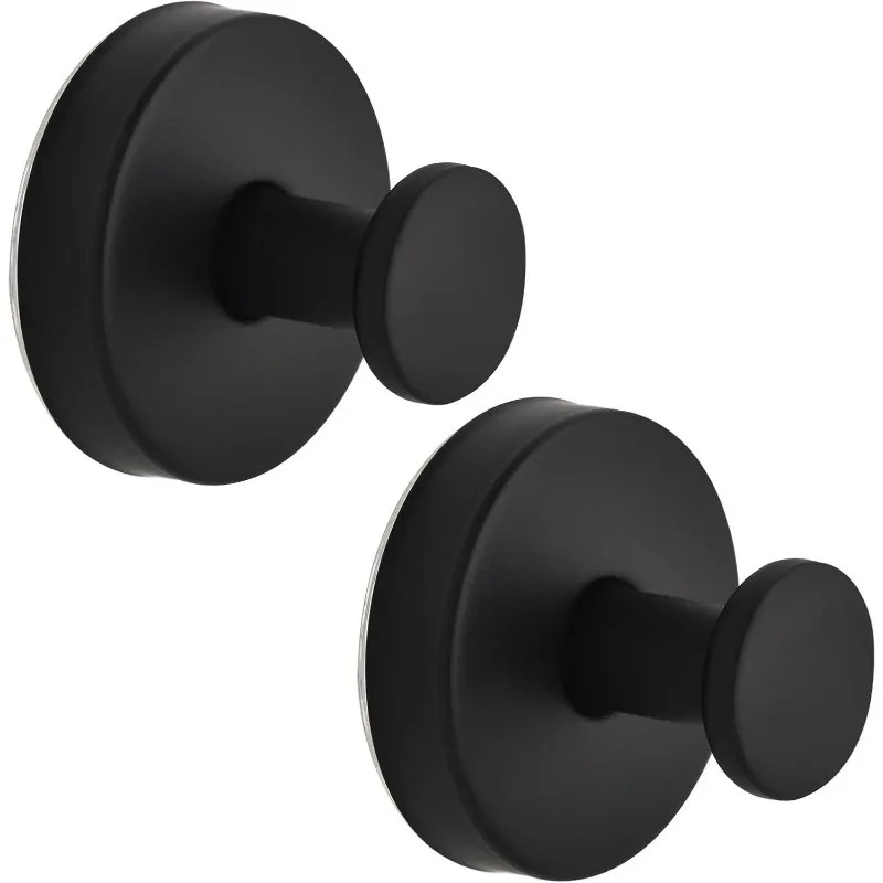 Matte Black Towel Hook (2-Pack) Shower Suction Wall Mounted Removable Hanger for Bathroom Coat Robe Bedroom Kitchen Hotel Pool
Matte Black Towel Hook (2-Pack) Shower Suction Wall Mounted Removable Hanger for Bathroom Coat Robe Bedroom Kitchen Hotel Pool