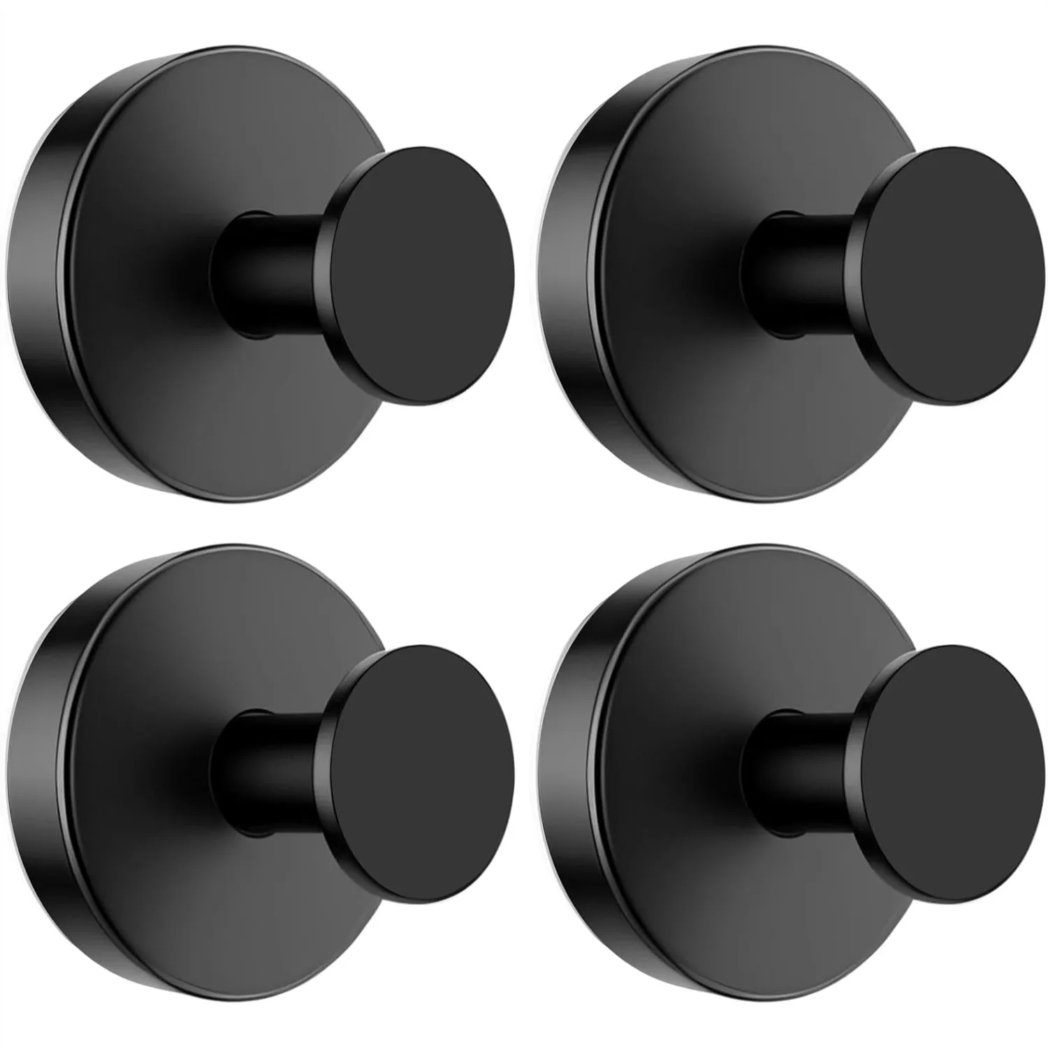 Suction Cup Hooks for Glass Window, Removable Shower Hooks with Strong Hold, 4 Pack Black Metal Towel Hooks for Bathrooms
Suction Cup Hooks for Glass Window, Removable Shower Hooks with Strong Hold, 4 Pack Black Metal Towel Hooks for Bathrooms