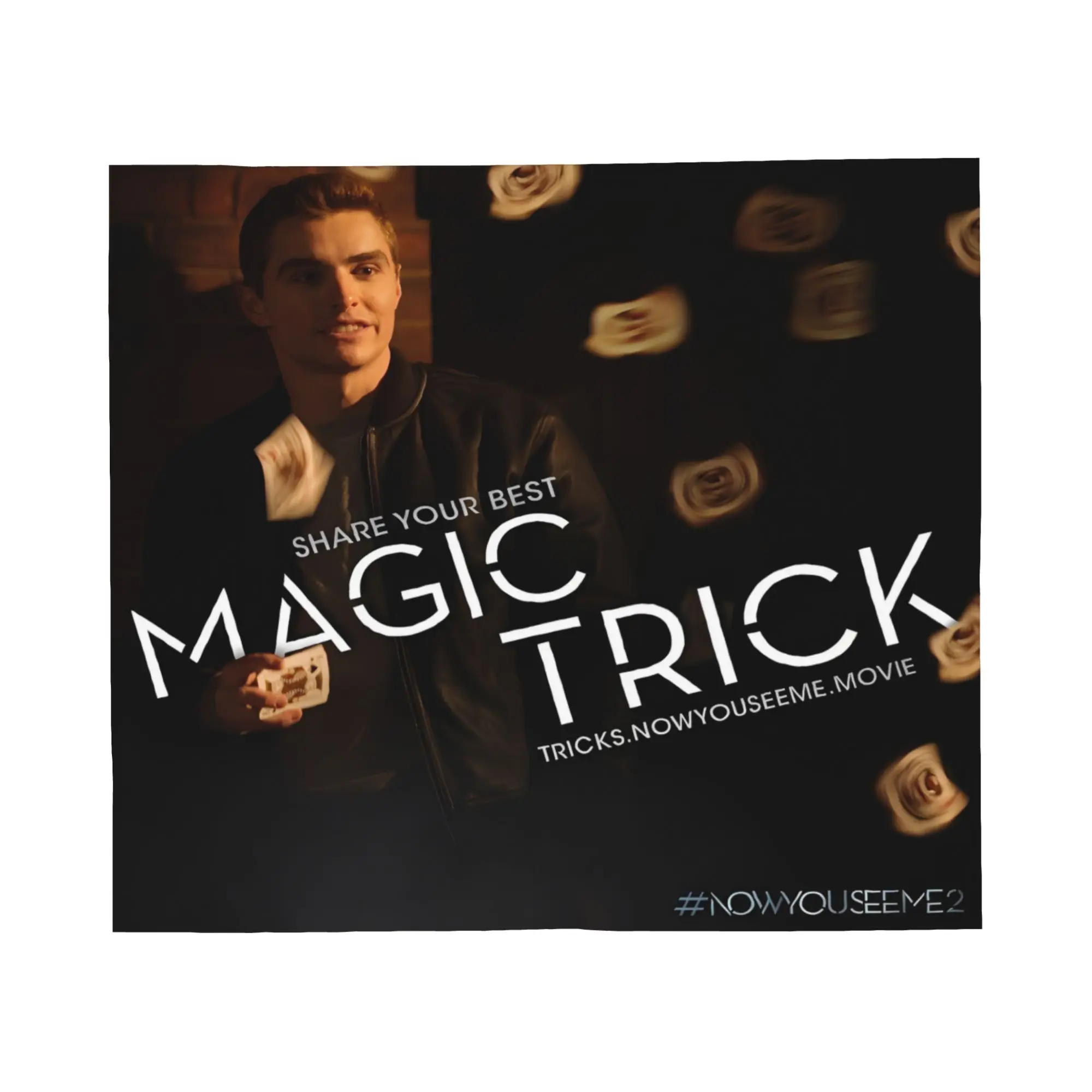 Now You See Me: Now You Don't Throw Blanket for Couch Soft Fuzzy Plush Blanket 50x60 Inch Multiple Sizes Bedspread
Now You See Me: Now You Don't Throw Blanket for Couch Soft Fuzzy Plush Blanket 50x60 Inch Multiple Sizes Bedspread