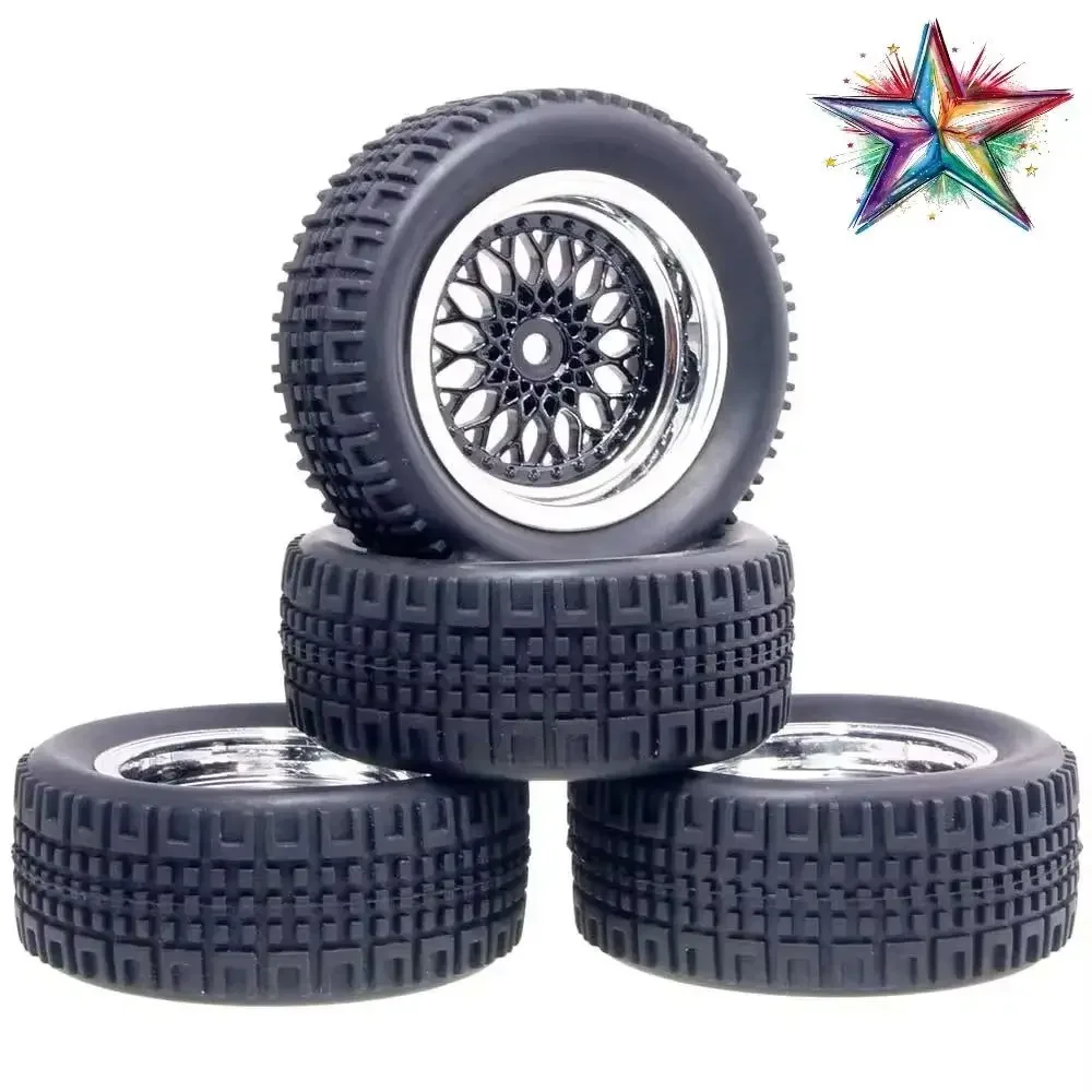 1:10 Flat Rally Tyre 75mm Wheel Rims & Tires Set 12mm Hex for Tamiya WLtoys HPI HSP ARRMA Buggy 1/10 Scale RC Car Upgrade Parts
1:10 Flat Rally Tyre 75mm Wheel Rims & Tires Set 12mm Hex for Tamiya WLtoys HPI HSP ARRMA Buggy 1/10 Scale RC Car Upgrade Parts