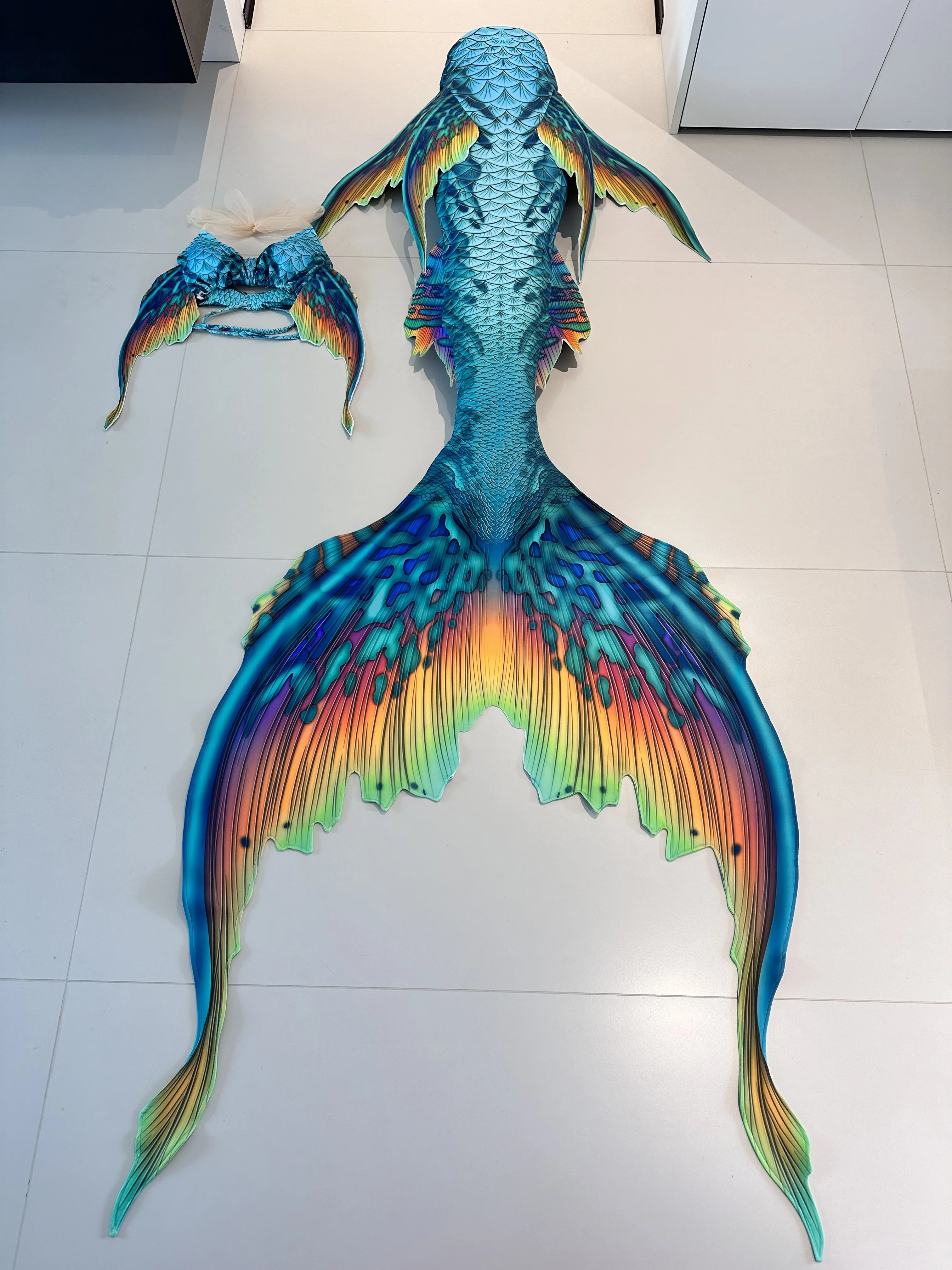 In Stock!Big Mermaid Tail For Swimming Adult Swimmable Swimsuit Can Add Monofin For Free Diving Model Photoshooting Dress
In Stock!Big Mermaid Tail For Swimming Adult Swimmable Swimsuit Can Add Monofin For Free Diving Model Photoshooting Dress