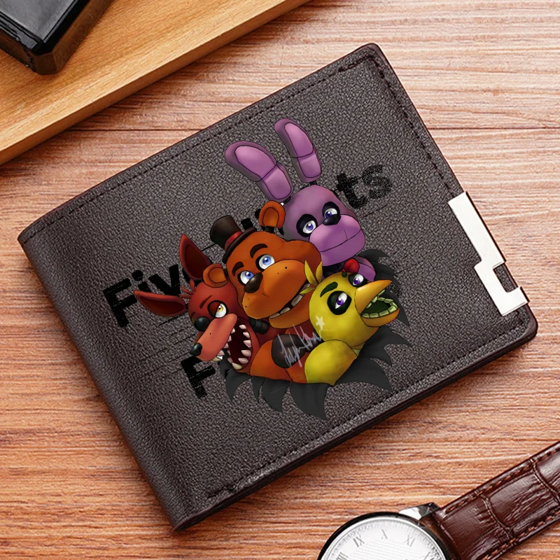 Мужской кошелек Five Nights At Freddys, кошельки премиум-класса, держатель для кредитных карт, черный кошелек Portefeuille Homme, короткие кошельки, подарок
Мужской кошелек Five Nights At Freddys, кошельки премиум-класса, держатель для кредитных карт, черный кошелек Portefeuille Homme, короткие кошельки, подарок