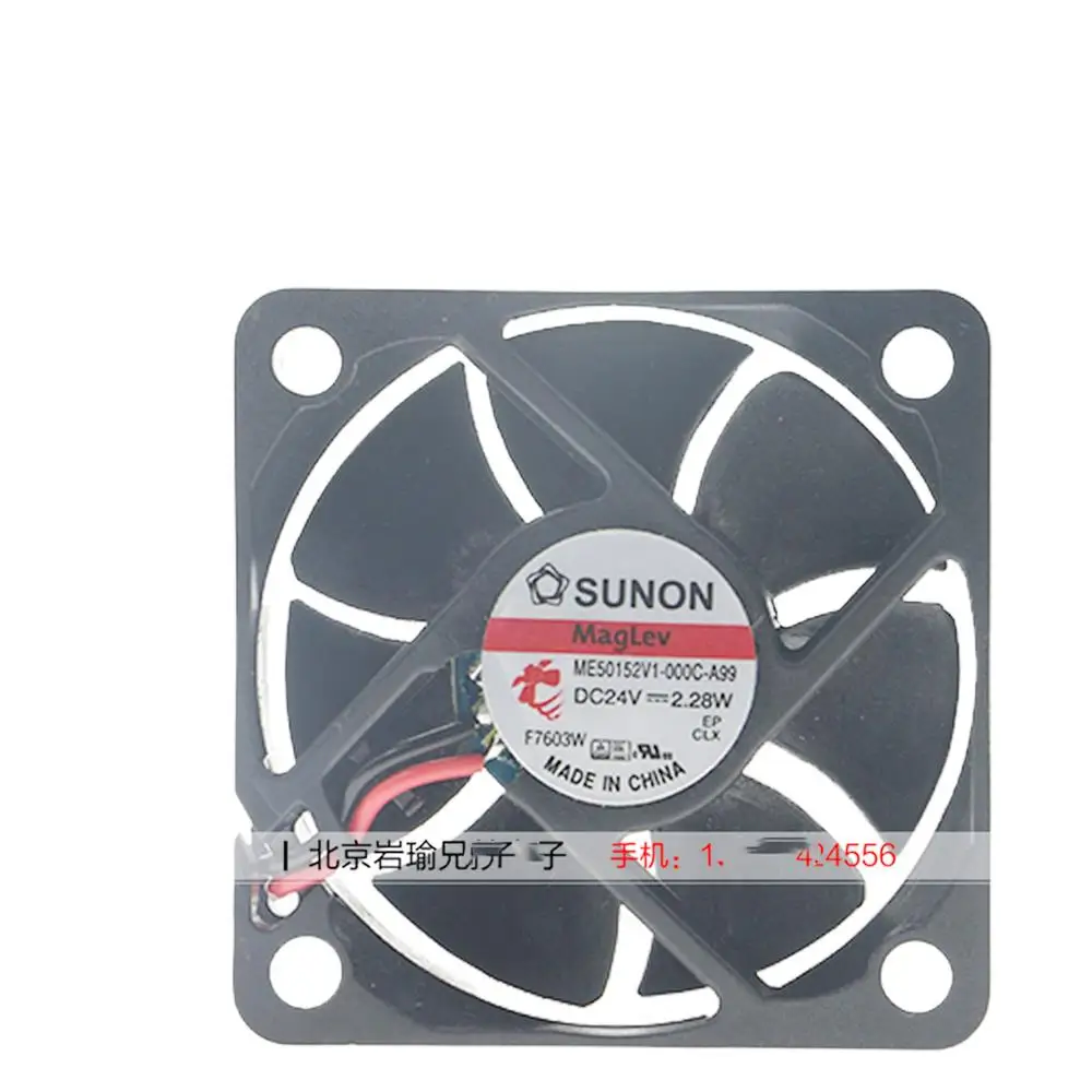 For Sunon ME50152V1-000C-A99 5cm 5015 50X50X15mm Fan DC 24V 2.28W High-end Inverter Cooling Fan
For Sunon ME50152V1-000C-A99 5cm 5015 50X50X15mm Fan DC 24V 2.28W High-end Inverter Cooling Fan