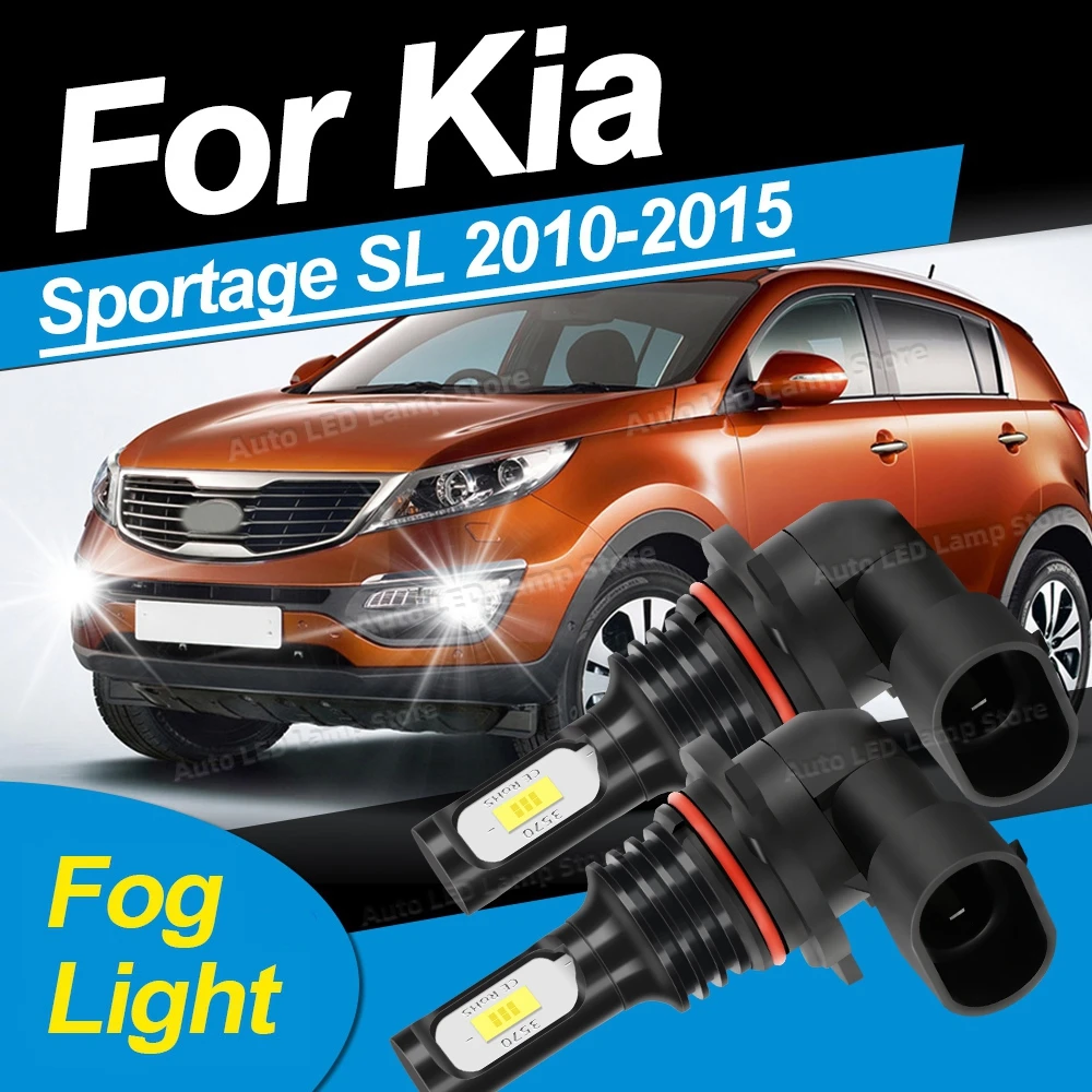 For Kia Sportage SL 2010 2011 2012 2013 2014 2015 Car LED Front Fog Lights Lamps Anti-Glare 6000K Bulbs 20000LM Ultra Bright
For Kia Sportage SL 2010 2011 2012 2013 2014 2015 Car LED Front Fog Lights Lamps Anti-Glare 6000K Bulbs 20000LM Ultra Bright