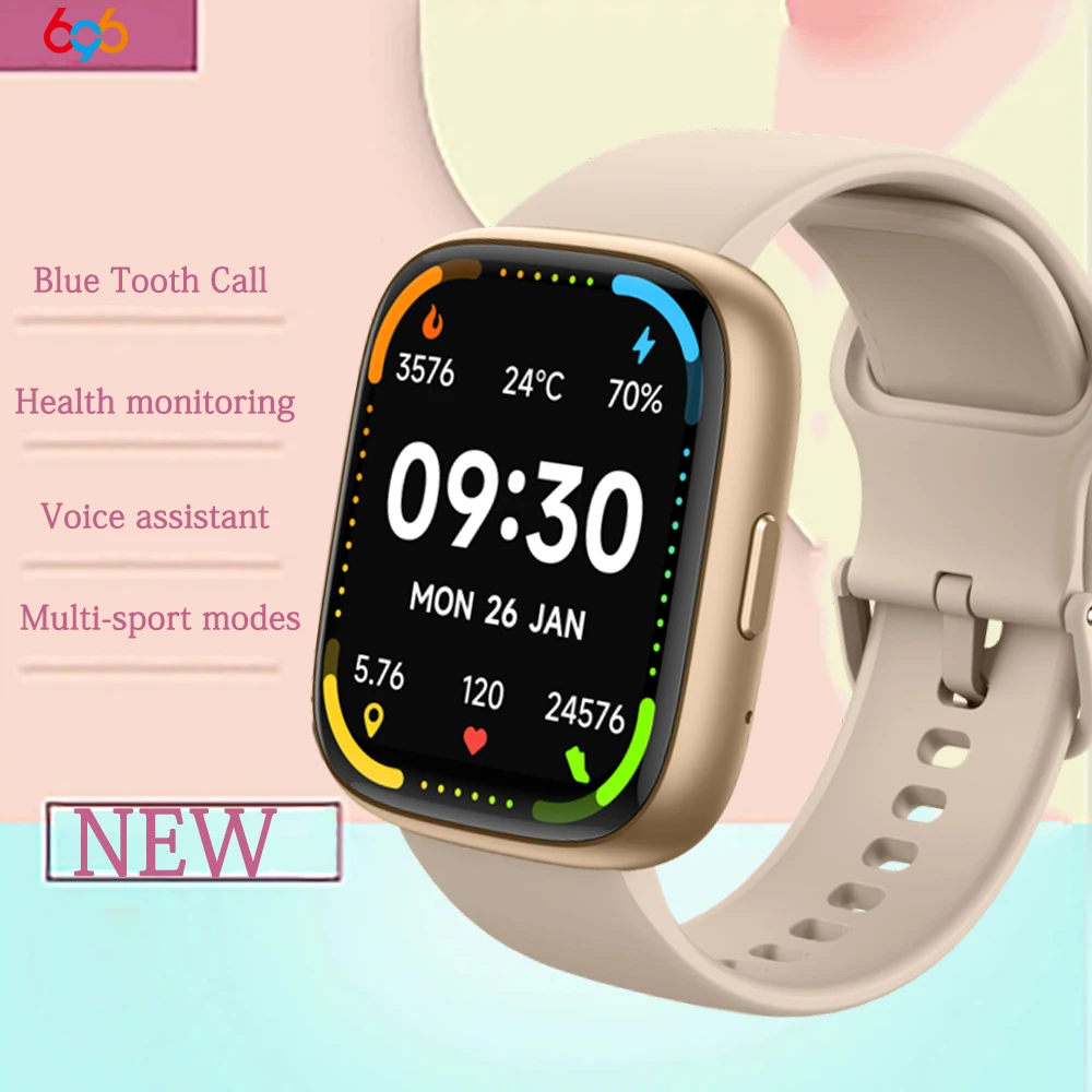 Новые модные спортивные умные часы с синим зубом для мужчин и женщин, голосовой помощник, водонепроницаемые женские умные часы с пульсометром, погодой и здоровьем
Новые модные спортивные умные часы с синим зубом для мужчин и женщин, голосовой помощник, водонепроницаемые женские умные часы с пульсометром, погодой и здоровьем