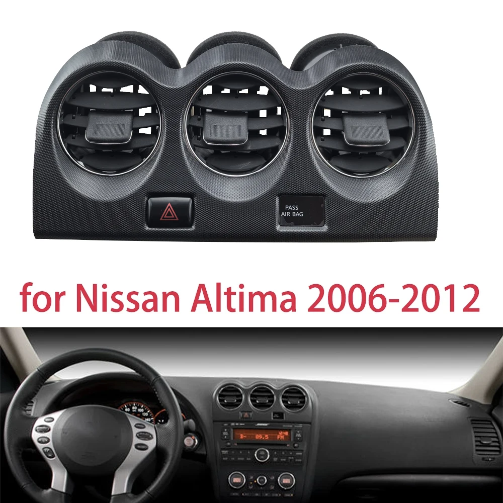 E771-5111E100 For Nissan Altima 2007-2013 Car Dash Air Conditioner Outlet Grille with Hazards Emergency Switch AC Air Vents
E771-5111E100 For Nissan Altima 2007-2013 Car Dash Air Conditioner Outlet Grille with Hazards Emergency Switch AC Air Vents