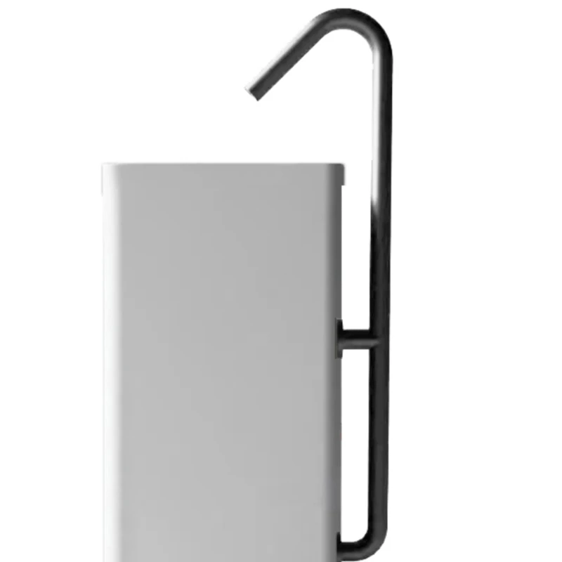 Floor-to-ceiling wash basin, small apartment integrated column, face wash cabinet, artificial stone with induction faucet
Floor-to-ceiling wash basin, small apartment integrated column, face wash cabinet, artificial stone with induction faucet