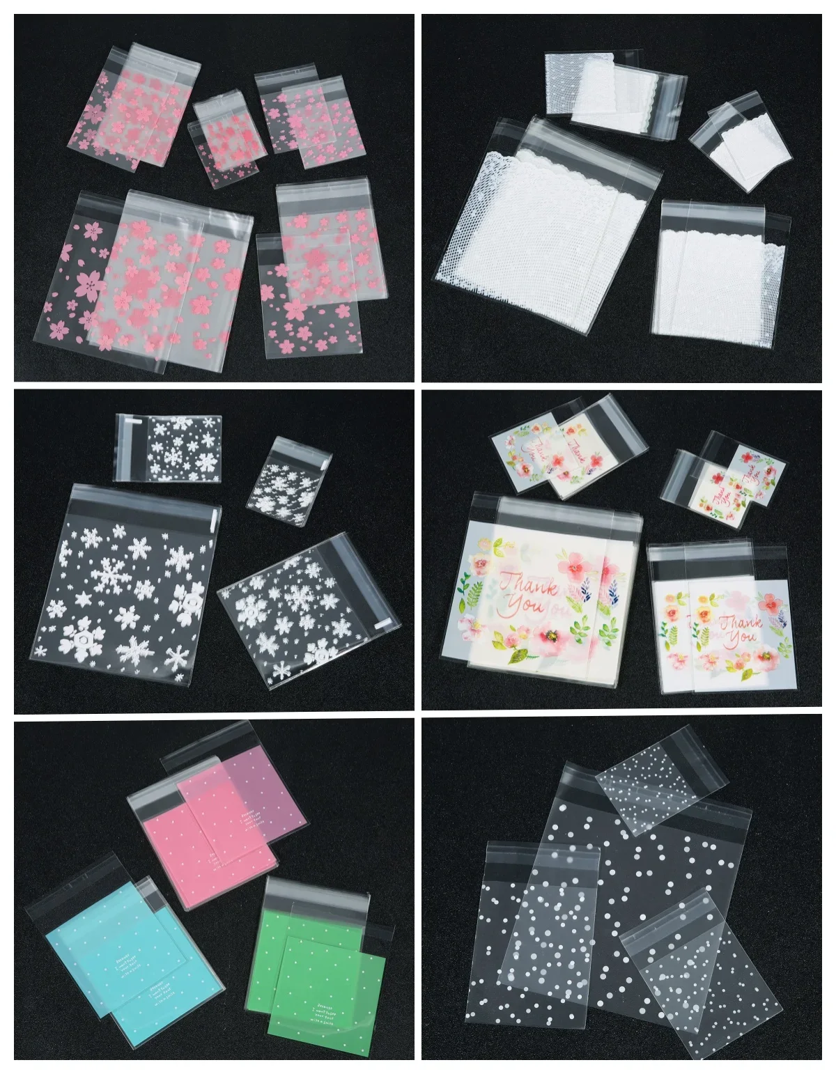 100pcs Plastic Transparent Cellophane Candy Bags Self Adhesive White Polka Dot Candy Cookie Gift Bags For Wedding Birthday Party
100pcs Plastic Transparent Cellophane Candy Bags Self Adhesive White Polka Dot Candy Cookie Gift Bags For Wedding Birthday Party