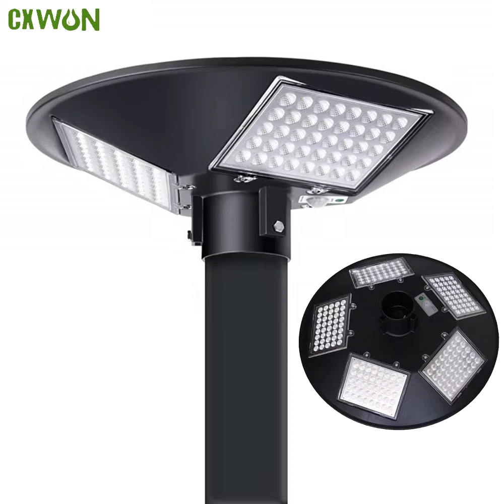 Solar Street Light 300W 400W 500W Waterproof Yard Lamp PIR Motion Sensor Garden Outdoor UFO Lighting with Remote
Solar Street Light 300W 400W 500W Waterproof Yard Lamp PIR Motion Sensor Garden Outdoor UFO Lighting with Remote