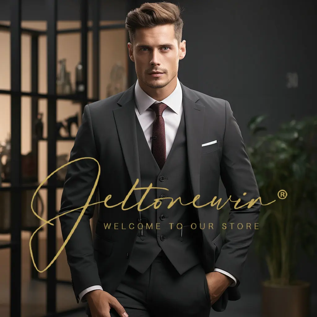 British Style Men Vest Blazer Pants 3 Pieces Set / Male Fashion High End Slim Wedding Banquet Business Suit Jacket Coat
British Style Men Vest Blazer Pants 3 Pieces Set / Male Fashion High End Slim Wedding Banquet Business Suit Jacket Coat