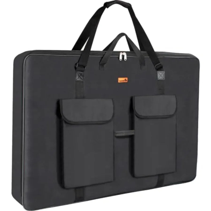 Art Portfolio Bag 36 x 48 in - Waterproof Artist Carrying Bag Soft Side Sturdy with Strap Heavy Duty Storage for Artwork Drawin
Art Portfolio Bag 36 x 48 in - Waterproof Artist Carrying Bag Soft Side Sturdy with Strap Heavy Duty Storage for Artwork Drawin