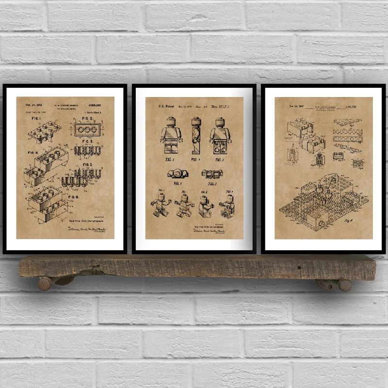 poster decorations Canvas Painting Legos Blocks Patent Print Toy Wall Art Posters Kids Room Decor Vintage Blueprint Picture
poster decorations Canvas Painting Legos Blocks Patent Print Toy Wall Art Posters Kids Room Decor Vintage Blueprint Picture
