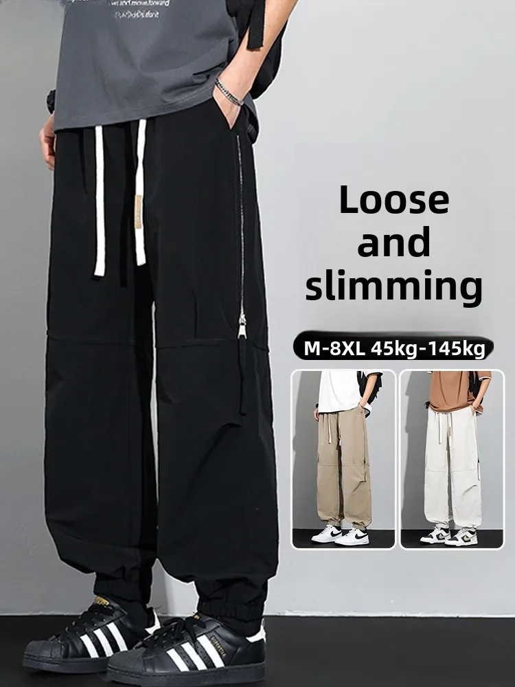 plus Size Men's Workwear Pants Spring Casual Sports Harlan Cuffed Trousers Loose Fit Polyester Faionable Urban Sle
plus Size Men's Workwear Pants Spring Casual Sports Harlan Cuffed Trousers Loose Fit Polyester Faionable Urban Sle
