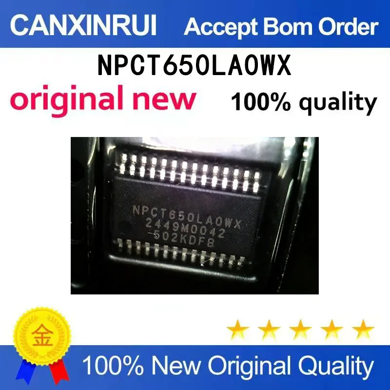 (5-100 pieces)NPCT650LA0WX NPCT650LAOWX TSSOP28 brand new original stock
(5-100 pieces)NPCT650LA0WX NPCT650LAOWX TSSOP28 brand new original stock