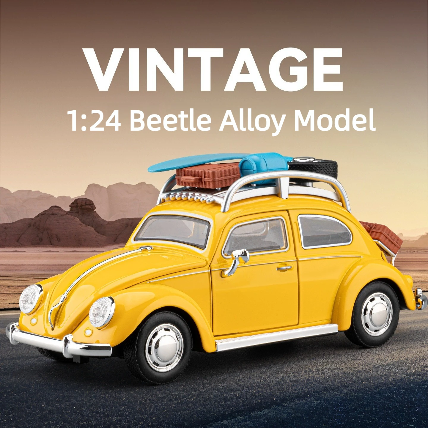 1:24 Beetle Alloy Car Model Pull Back Sound and Light Classic Vintage Toy Gift Diecast Alloy Car Model Collectible
1:24 Beetle Alloy Car Model Pull Back Sound and Light Classic Vintage Toy Gift Diecast Alloy Car Model Collectible