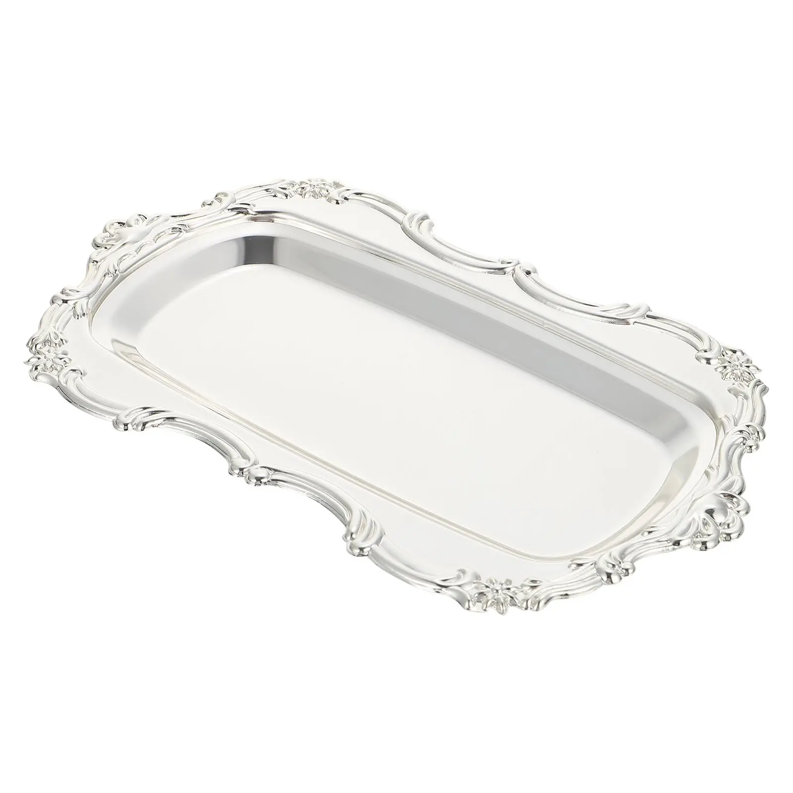 Dessert Plates Decorative Tray for Serving Food Smooth Edges Food Grade Material Fruit Cake Snack Holder European Style
Dessert Plates Decorative Tray for Serving Food Smooth Edges Food Grade Material Fruit Cake Snack Holder European Style