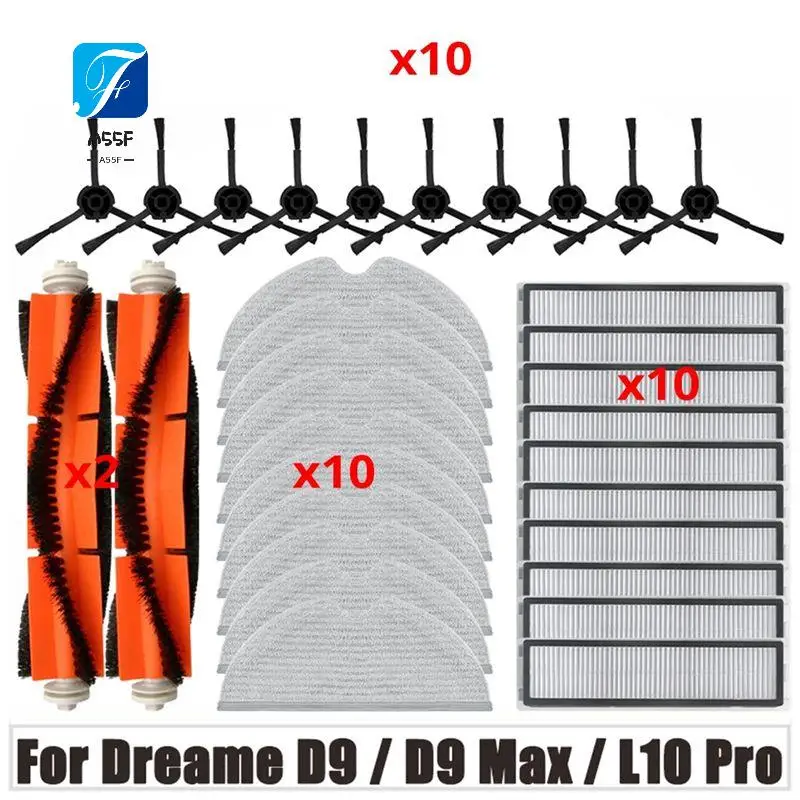 A55F-для Dreame D9/D9 Max/L10 Pro основная щетка боковая щетка HEPA-фильтр аксессуары для швабры
A55F-для Dreame D9/D9 Max/L10 Pro основная щетка боковая щетка HEPA-фильтр аксессуары для швабры
