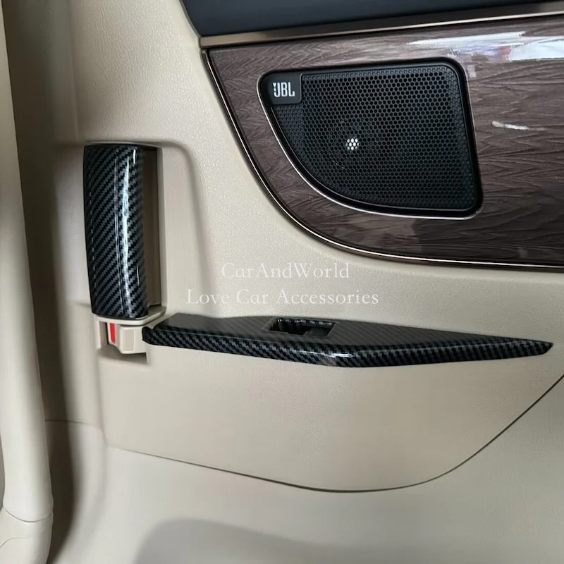 For Toyota Alphard Vellfire 2023-2025 Center Rear Door Interior Gate Handle Frame Cover Trims Car ABS Garnish Accessories
For Toyota Alphard Vellfire 2023-2025 Center Rear Door Interior Gate Handle Frame Cover Trims Car ABS Garnish Accessories