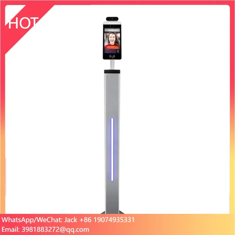 8" facial recognition temperature scanner tablet device door entry access control system
8" facial recognition temperature scanner tablet device door entry access control system