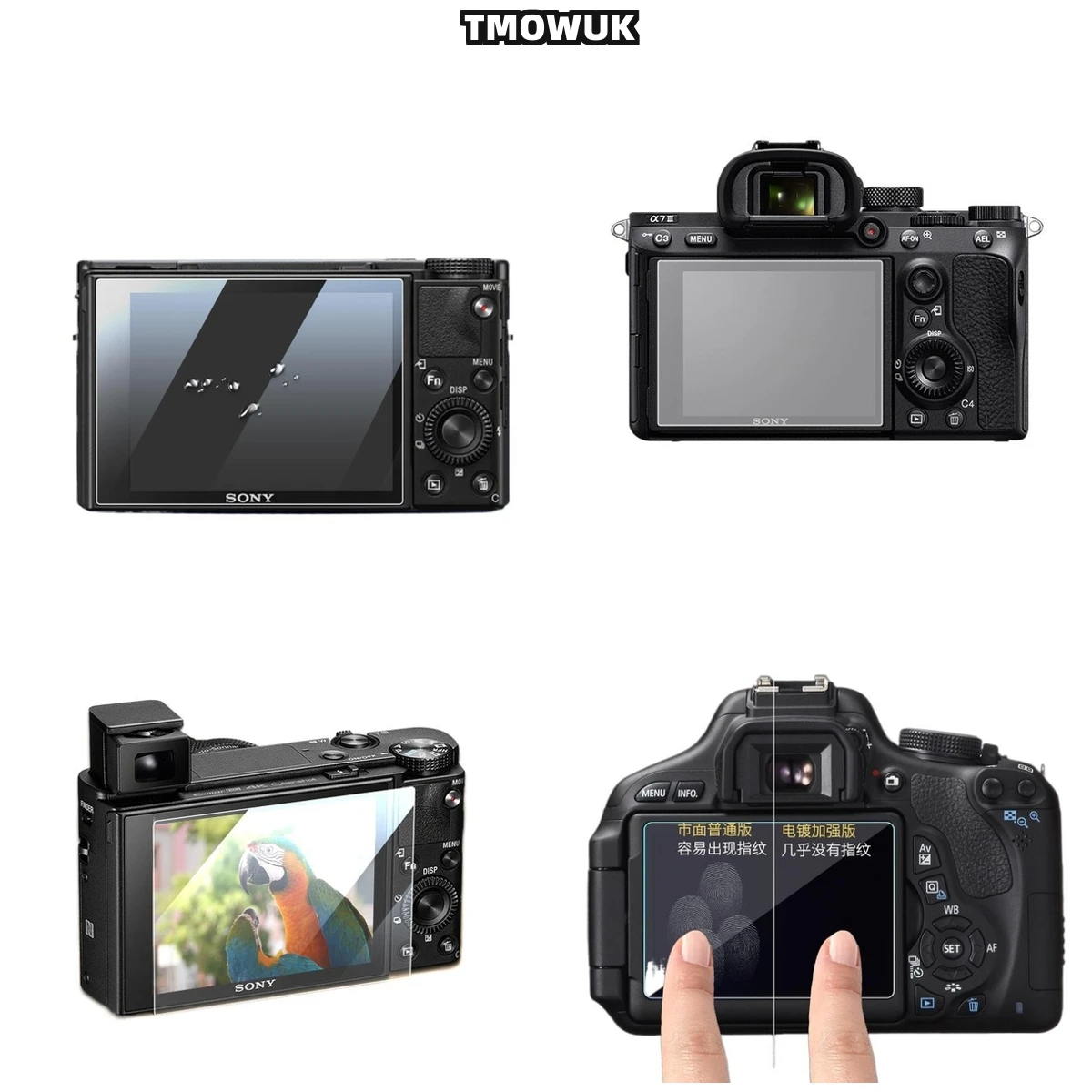 For A6600 A6000 A6300 A5000 A6500 NEX6 NEX-5N NEX-7 Oleophobic 9H Tempered Glass Screen Cover
For A6600 A6000 A6300 A5000 A6500 NEX6 NEX-5N NEX-7 Oleophobic 9H Tempered Glass Screen Cover