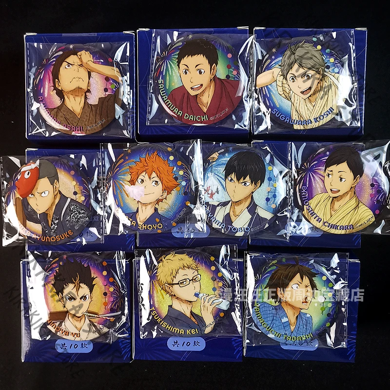 Anime Haikyuu!! Chikara Ennoshita Sugawara Official kimono Series Badge Cosplay Breastpin Brooch 65mm Emblem Collection Decor
Anime Haikyuu!! Chikara Ennoshita Sugawara Official kimono Series Badge Cosplay Breastpin Brooch 65mm Emblem Collection Decor