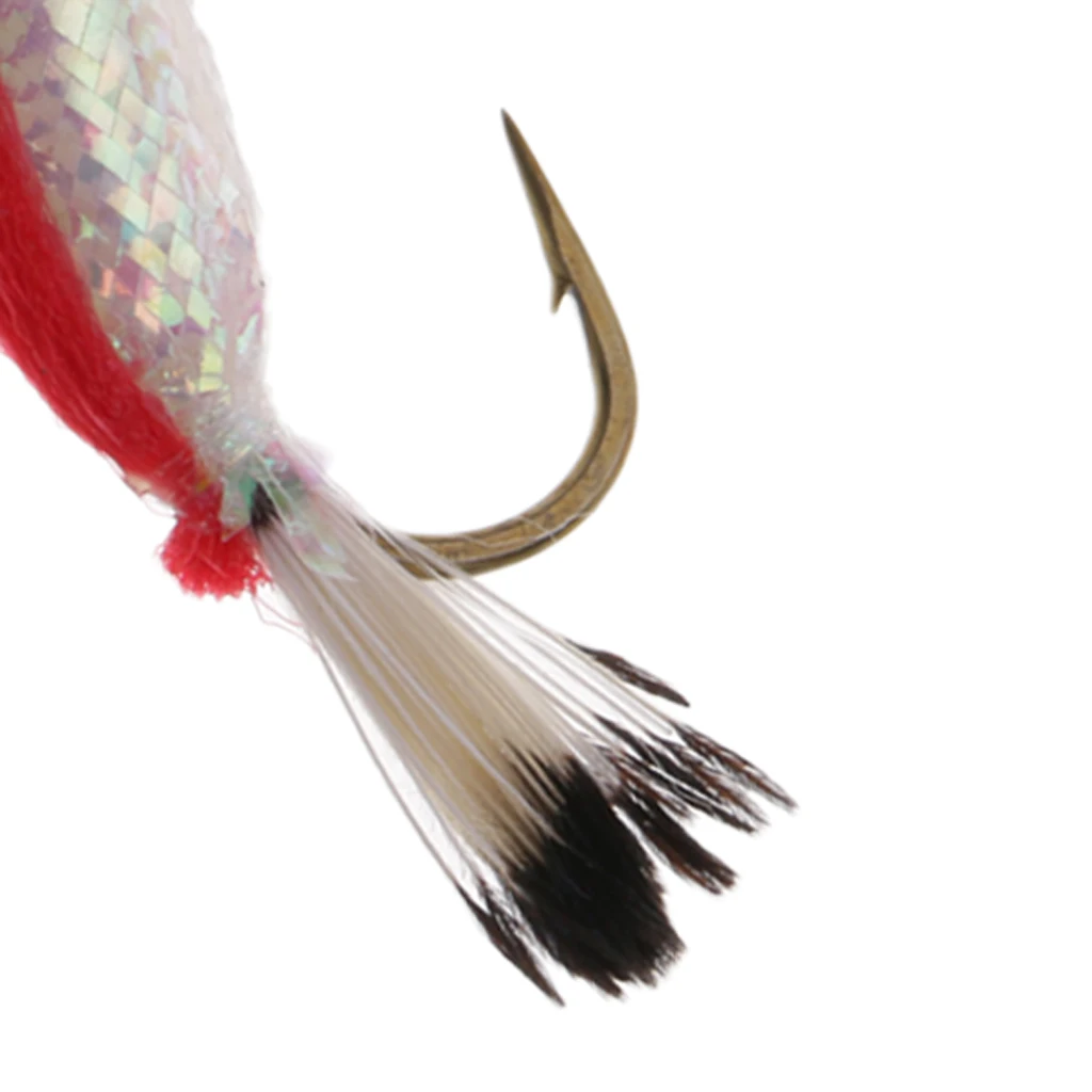 Hand Tied Simulation Fly Fishing Flies Sinking Lure Fishing Tackle for Carp Bass Grass Carp Lake Use
Hand Tied Simulation Fly Fishing Flies Sinking Lure Fishing Tackle for Carp Bass Grass Carp Lake Use