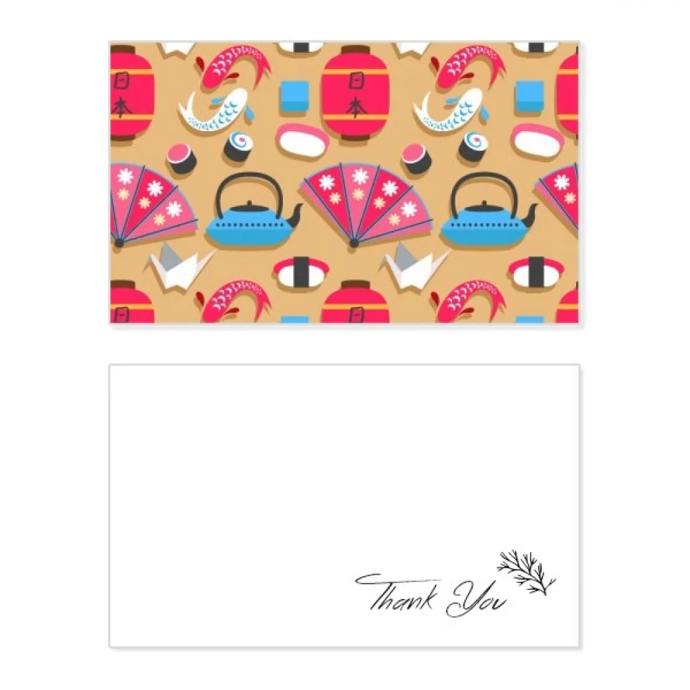 Crane Repeat JapanPattern Thank You Card Birthday Paper Greeting Wedding Appreciation
Crane Repeat JapanPattern Thank You Card Birthday Paper Greeting Wedding Appreciation