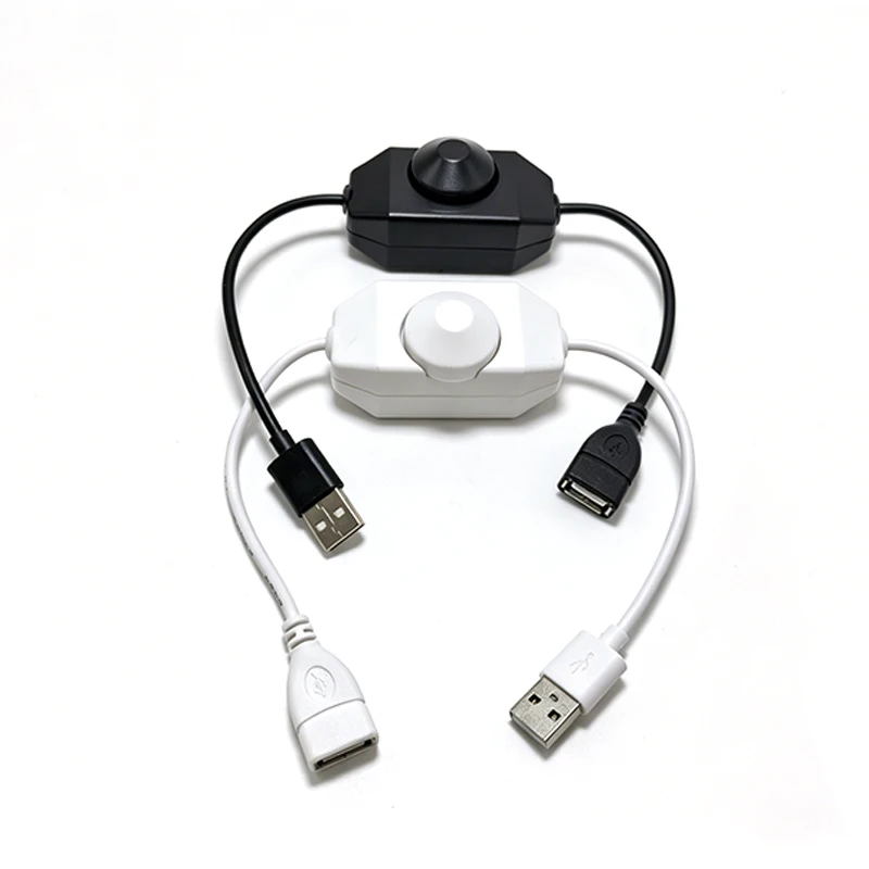 LED Knob Dimmer Switch 5V DC USB Female to Male Extension Cord with Rotary ON OFF Controller White Black for LED Strips Lights
LED Knob Dimmer Switch 5V DC USB Female to Male Extension Cord with Rotary ON OFF Controller White Black for LED Strips Lights