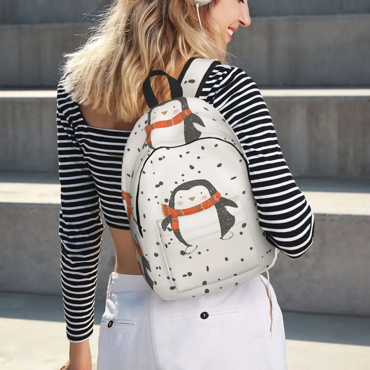 Hand Drawn Winter Penguin Student Backpack School Bag Hiking Travel Daypack for Men Women Fashion Bookbag Shoulder Bags
Hand Drawn Winter Penguin Student Backpack School Bag Hiking Travel Daypack for Men Women Fashion Bookbag Shoulder Bags